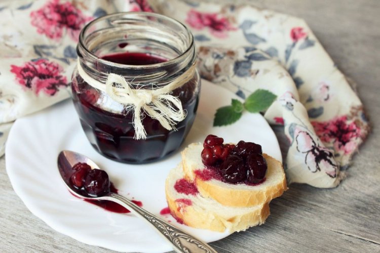 Blueberry and Cherry Jam