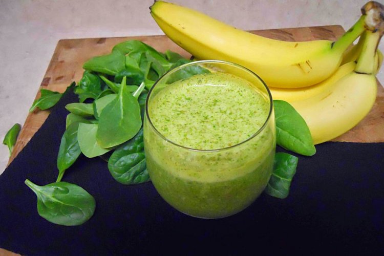 Banana and Spinach Smoothie