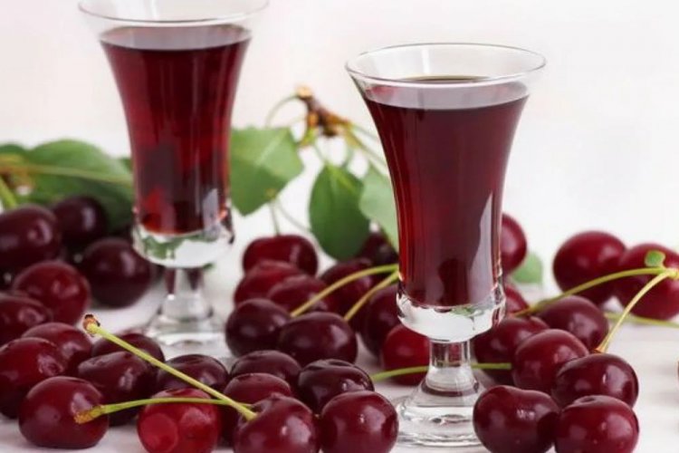Vino dulce de cereza