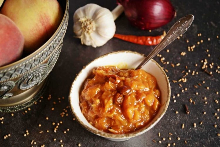 Pfirsich-Chutney für den Winter