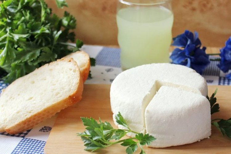 Queso de kéfir y leche