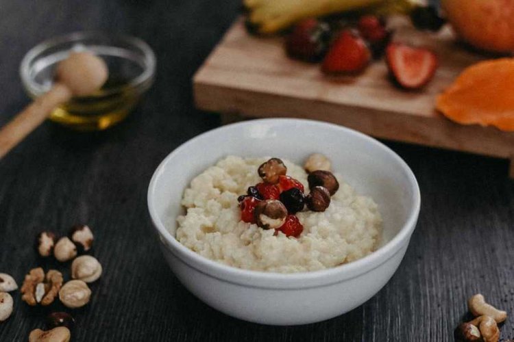 Coconut Milk Rice Porridge in a Multicooker