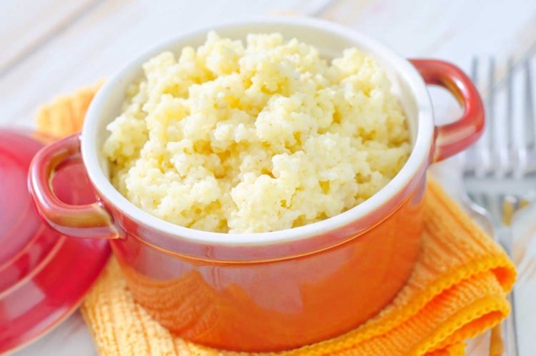 Rice Porridge with Millet and Coconut Milk