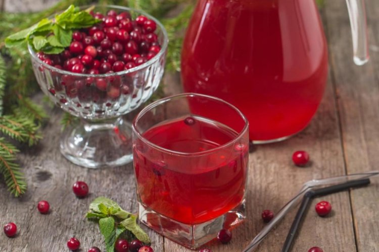 Jugo de arándano rojo sin azúcar