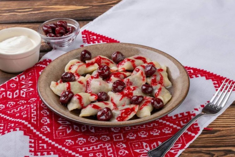 Receta de vareniki de cereza de la abuela
