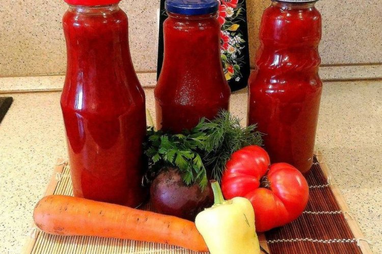 Vegetable Juice for Winter