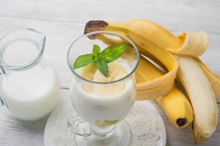 Bananen-Smoothie mit Kefir
