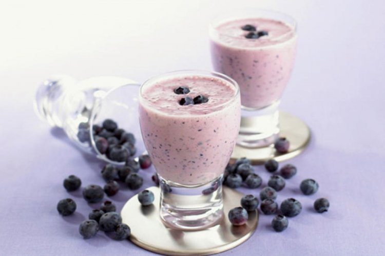 Heidelbeer-Smoothie mit Kefir
