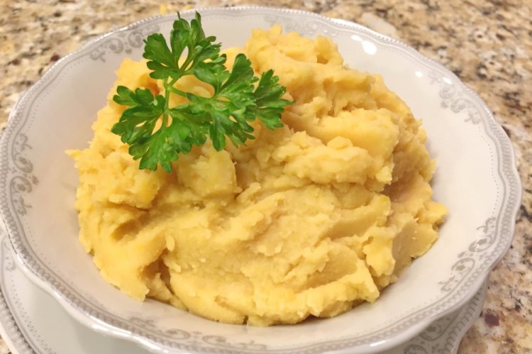 Puré de guisantes con agua