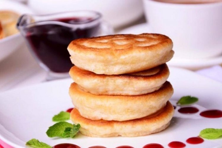 Hefepfannkuchen mit Pflanzenmilch
