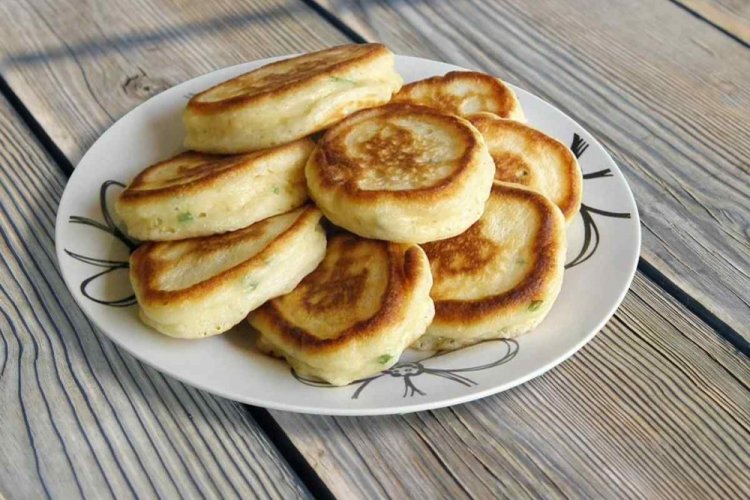 Hefepfannkuchen mit Reismehl
