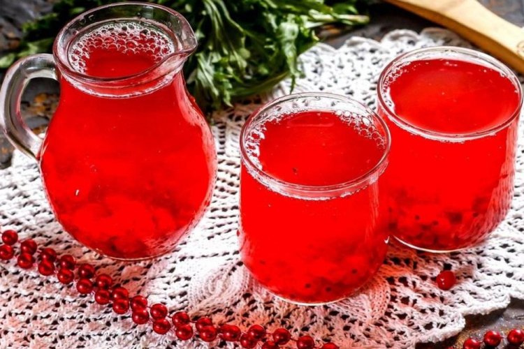 Compota de grosella roja con zumo de limón