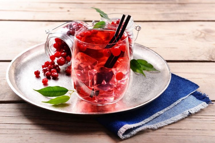 Compota de grosella roja con aronia