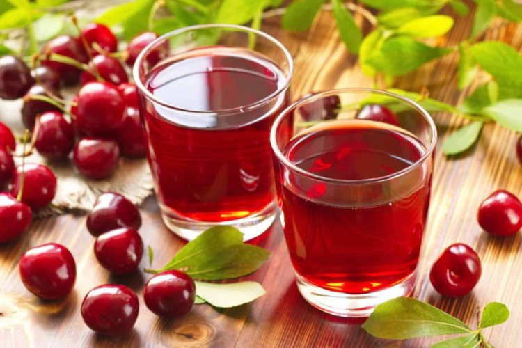 Kirschkompott mit Zitronensaft