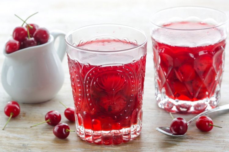 Kirschkompott mit Stevia-Extrakt