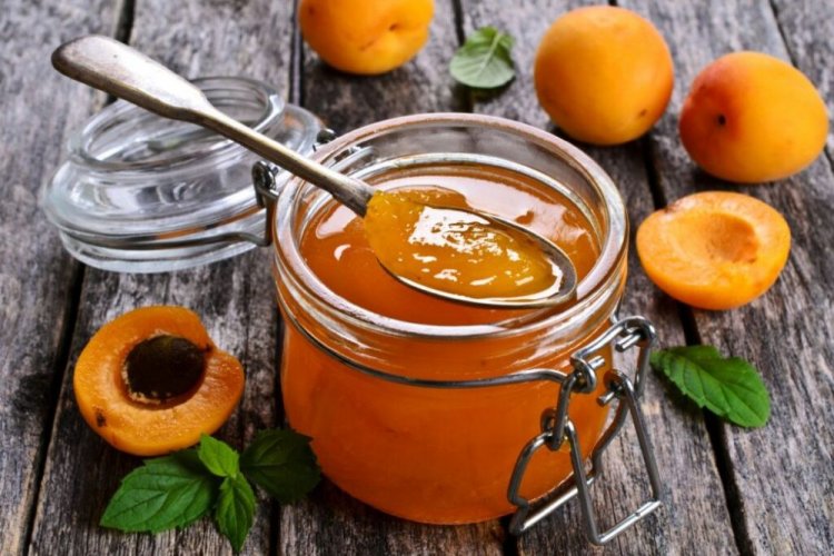 Apricot Jam Made with a Meat Grinder