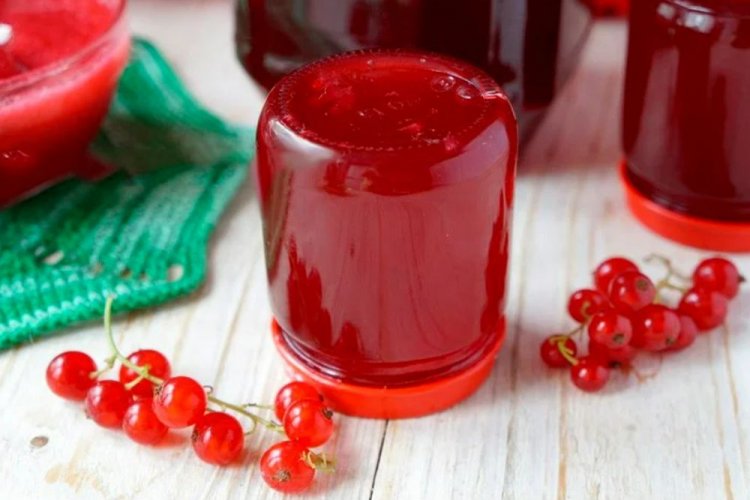 Redcurrant Jelly with Agar-Agar