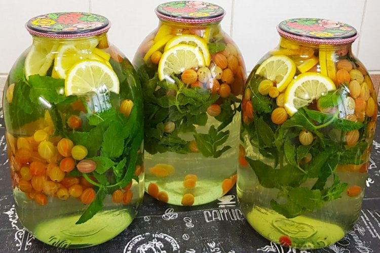 Mojito Compote for Winter