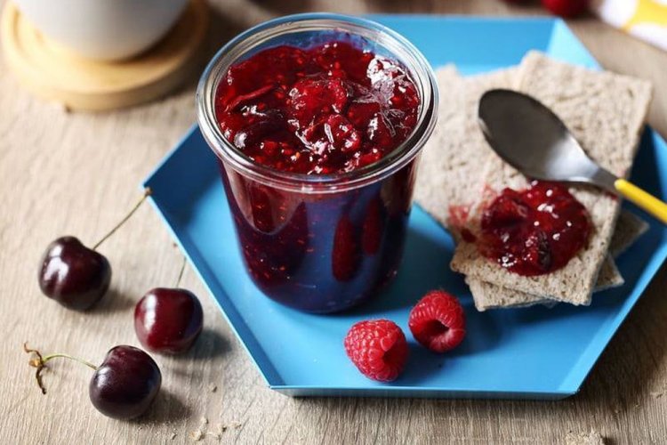 Cherry and Raspberry Jam