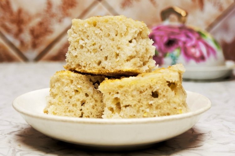 Pastel de coco de Cuaresma