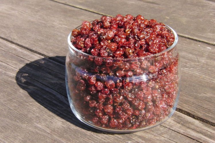 Dried Gooseberries for Winter