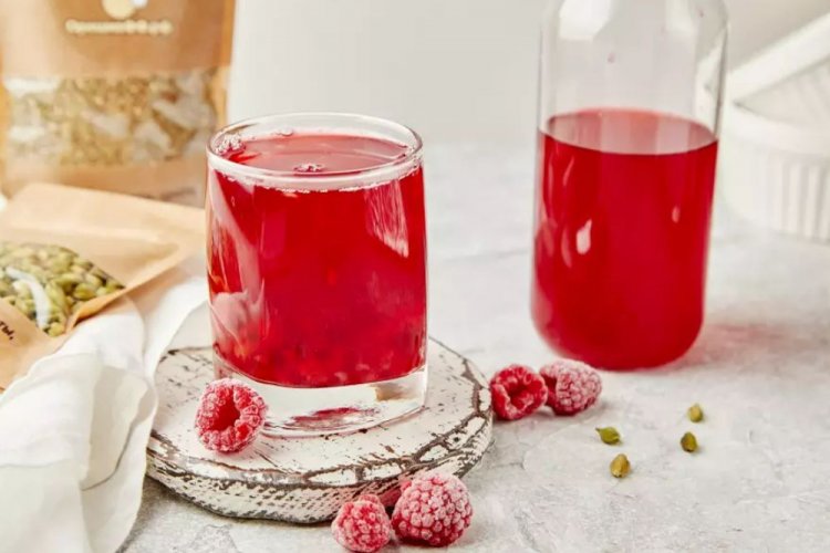 Frozen Raspberry Compote with Cardamom
