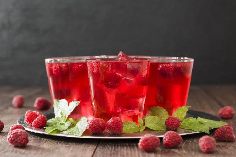 Raspberry and Mint Compote