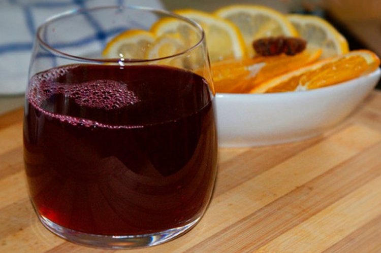 Bird Cherry and Orange Compote for Winter