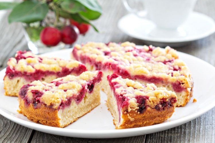 Grated Raspberry Pie