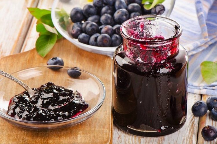 Blackcurrant and Blueberry Confiture