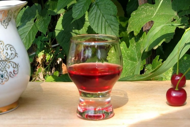 Licor de cereza a la francesa