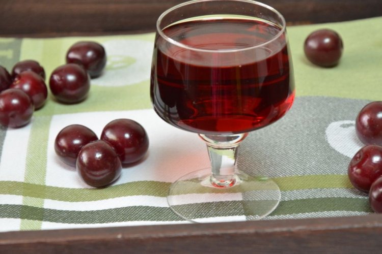 Cherry Liqueur with Cinnamon and White Rum