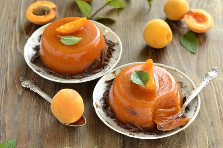 Apricot Juice Jelly