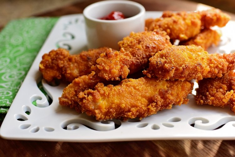 Deep-Fried Chicken Strips