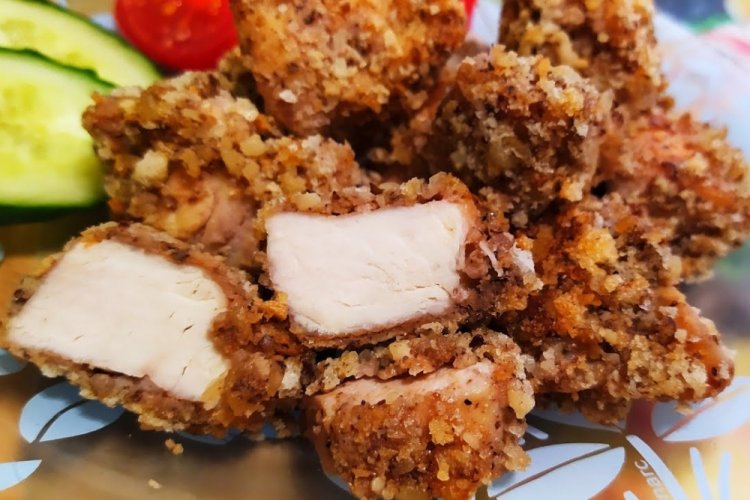 Nut-Crusted Chicken Strips