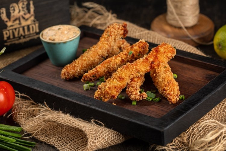 Pan-Fried Chicken Strips