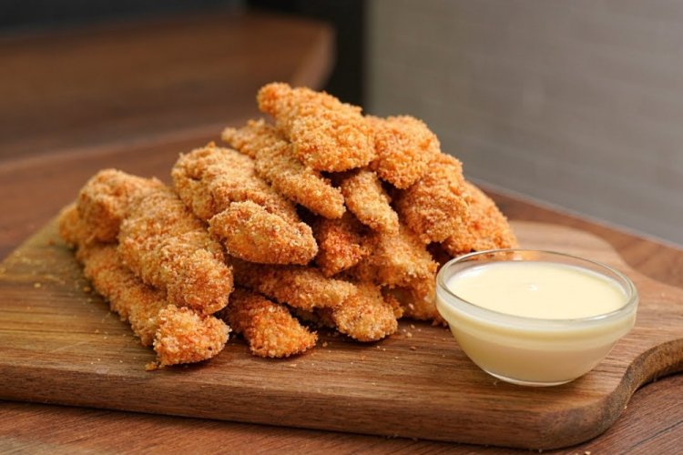 Chicken Strips with Mustard
