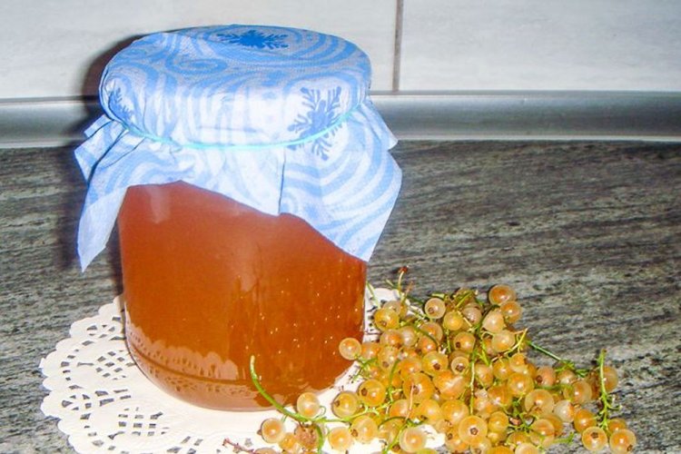 No-Cook White Currant Jelly