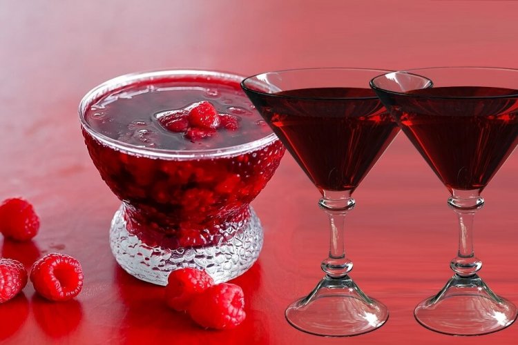 Raspberry Jam Liqueur