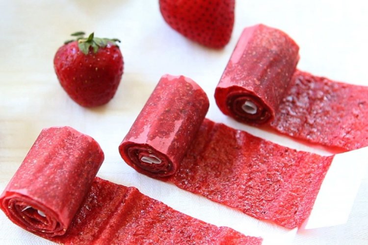 Gooseberry and Strawberry Pastille