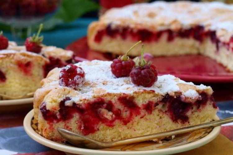 Raspberry Charlotte with Butter