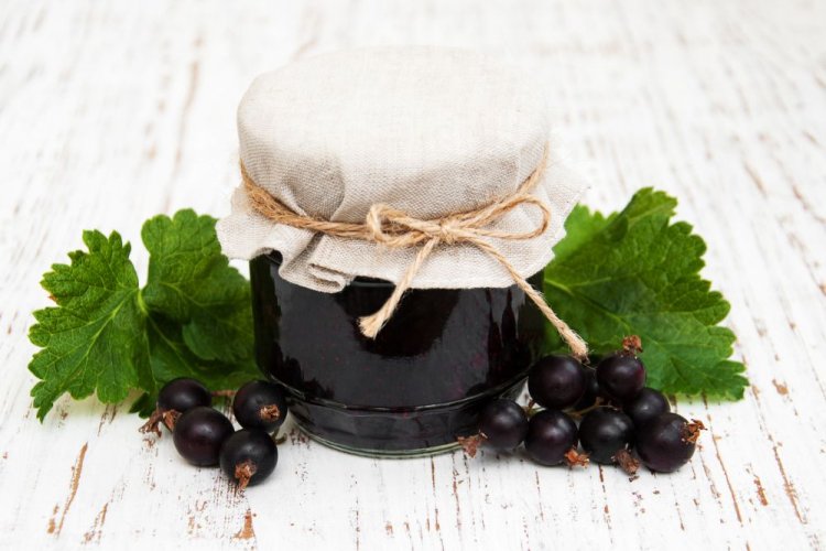 Blackcurrants with Sugar and Citric Acid Without Cooking