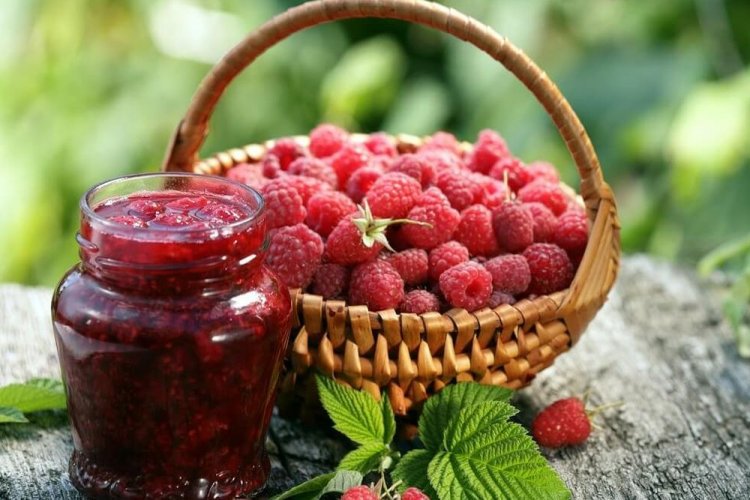 Himbeermarmelade mit Maisstärke