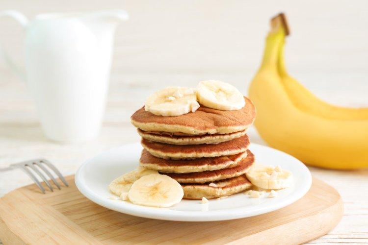 Vegane Bananenpfannkuchen