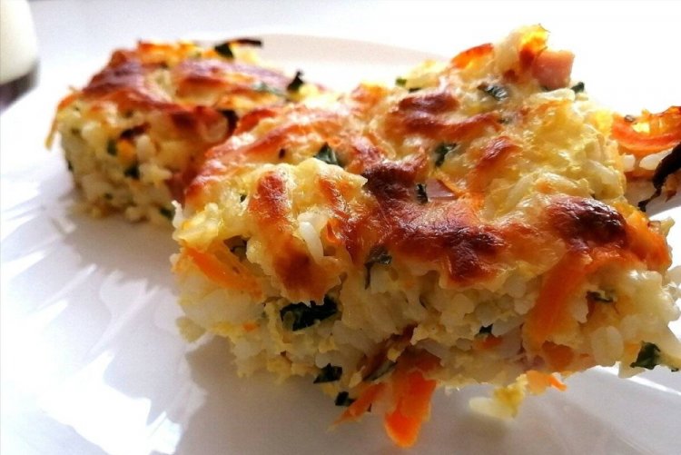 Lenten Casserole with Rice and Beans