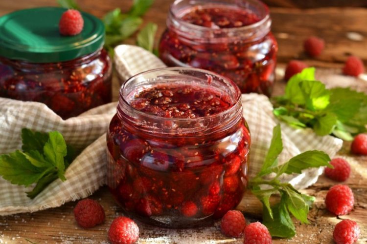 Himbeer-Fünf-Minuten-Marmelade – klassisches Rezept