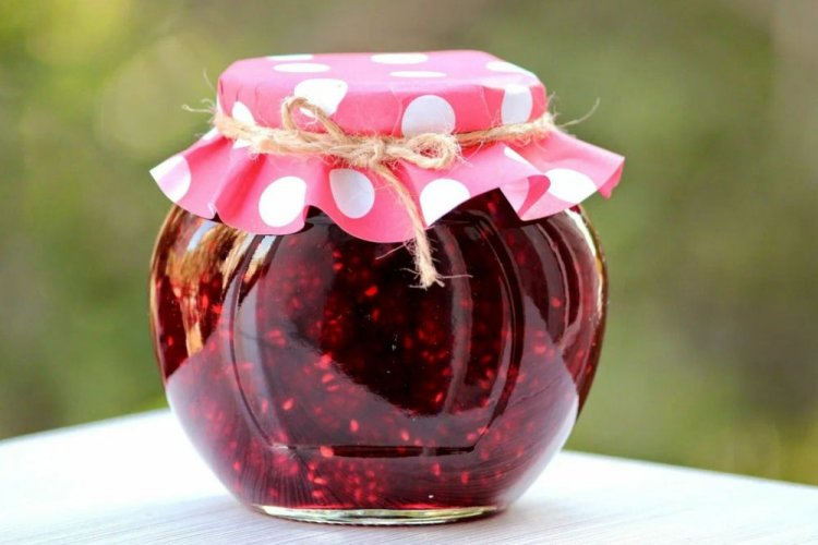 Himbeer-Fünf-Minuten-Marmelade mit Zitronensaft