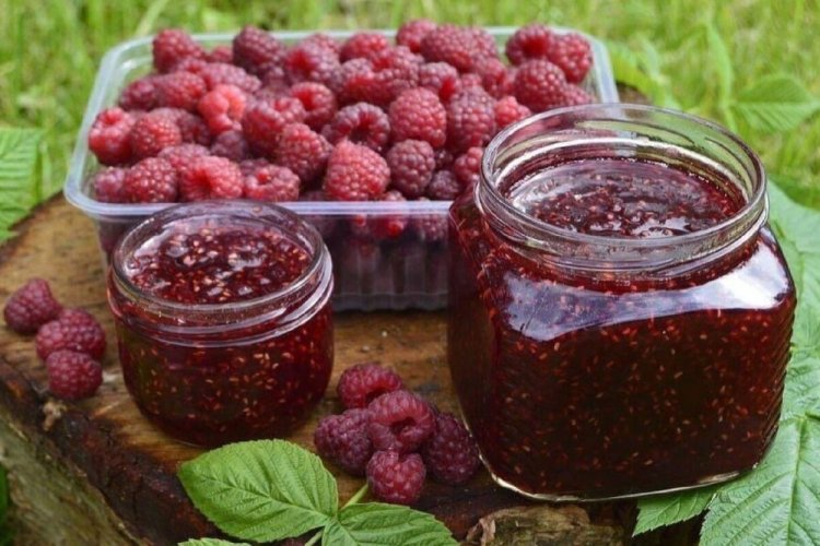 Himbeer-Fünf-Minuten-Marmelade mit Pektin