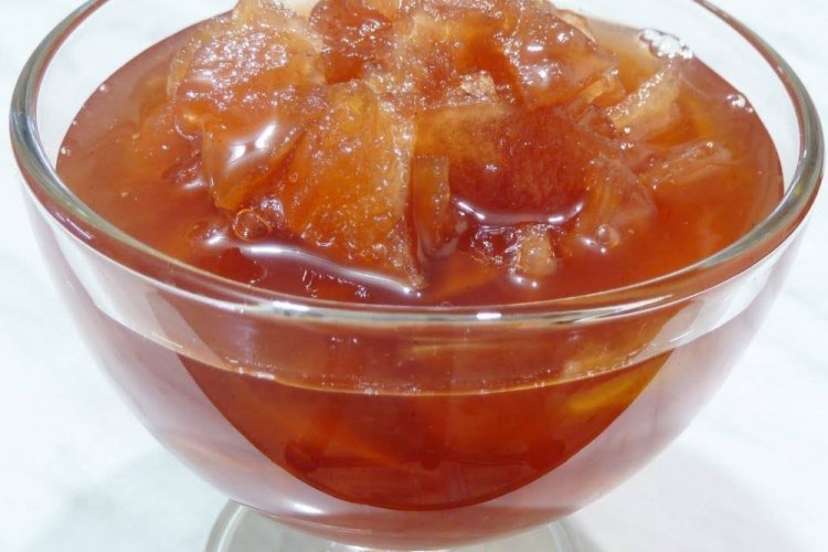 Ranetka-Marmelade mit Zitrone und Ingwer