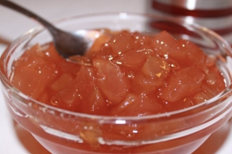 Ranetka-Marmelade mit Orangen